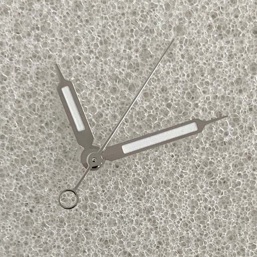 Aiguilles De Montre Luminescentes Vertes - Lot De 3 Aiguilles - Compatible Mouvements NH35 Et NH36