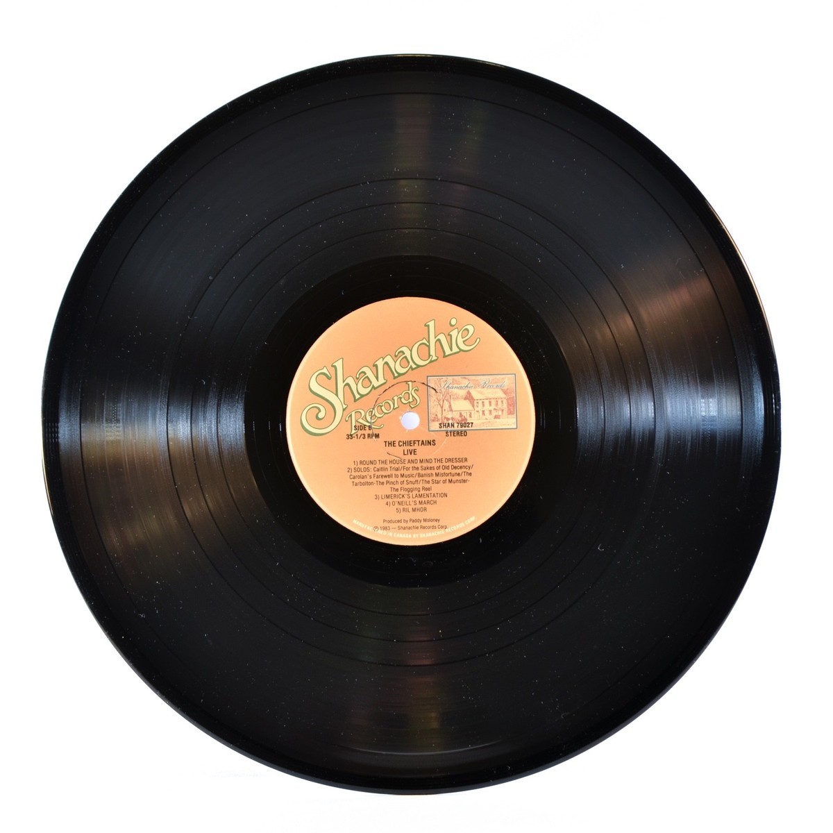米ShanachieオリジLP！The Chieftains / 10 Cotton-Eyed Joe