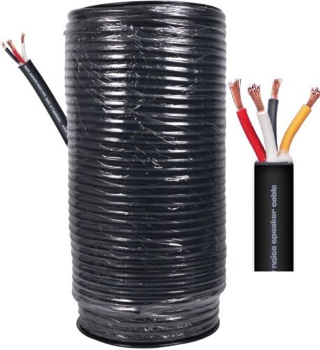 ProX XC-412-500 500 piedi 12 gauge AWG 4 conduttori cavo altoparlante audio 500 piedi - Foto 4 di 7