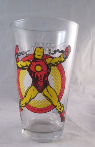 Iron Man 2010 C2-E2 Toon Tumbler Exclusive Glass 2010 Marvel Comics