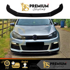 VW Golf MK6 R20 R Front Splitter Spoiler Lip Body Kit Bumper Gloss Black 08-13
