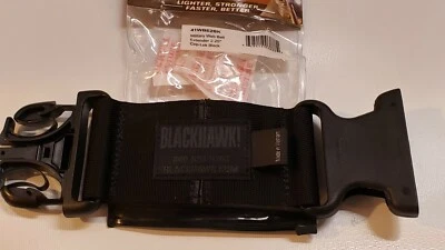 BLACKHAWK! BlackHawk Tactical Enhanced Military Web Belt Extender 2.25" Cop-Lok Black