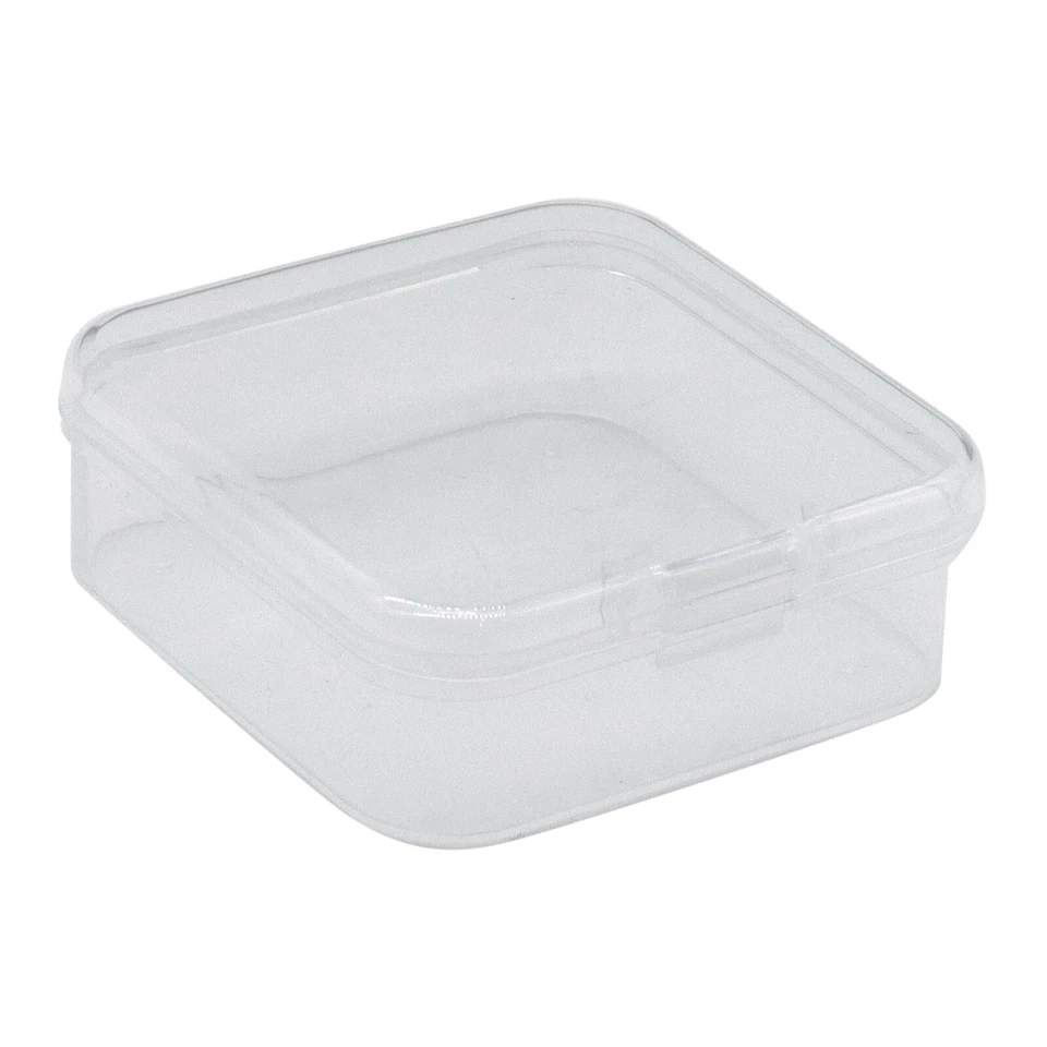 6PC Small Plastic Storage Boxes Container Square Box Coins Screws Jewelry - Image 4 of 4