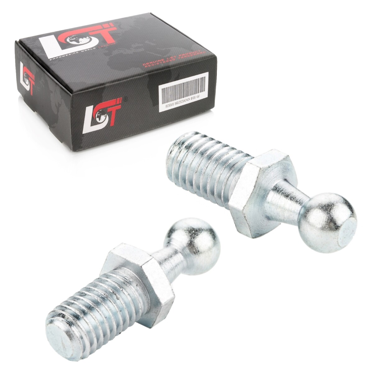 2x Ball Joint Pin Gas Spring M10 10mm Ball Head DIN71803 for LAND ROVER