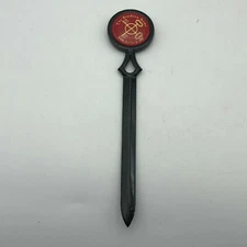 Brethren Home Letter Mail Opener New Oxford PA Crossed Skeleton Keys Logo Vtg