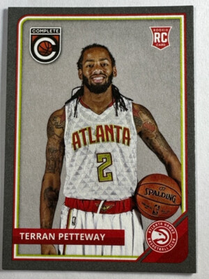 2015-16 Panini Complete Basketball NBA Silver Atlanta Hawks Terran Petteway RC