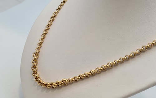 Collier en or jaune 18 carats Poids: 8.04g - Imagen 4 de 5