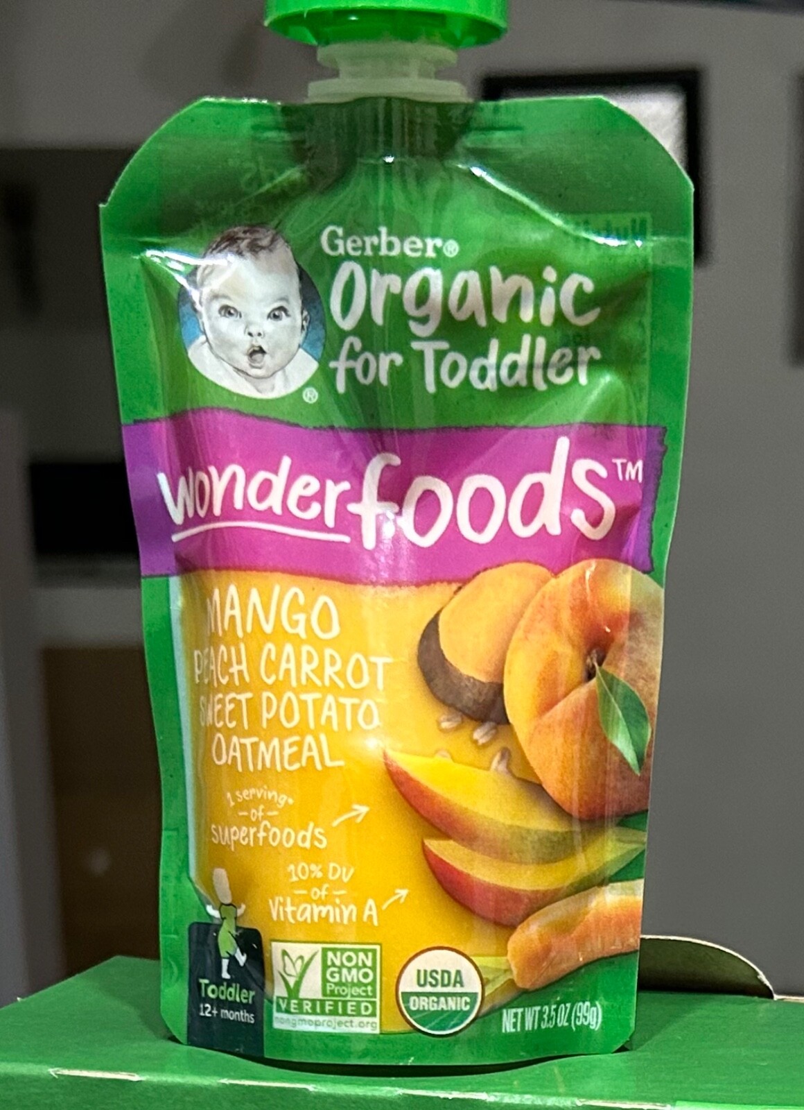Gerber Baby Food Pouches, Toddler, Premium, Veggie Power, Broccoli... FMBI Sales