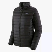 Patagonia Womens Down Insulated Sweater Light Jacket Large Black | Bnwt Rrp £250