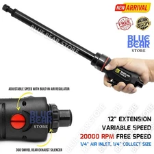 Long Neck Straight Air Die Grinder Variable Speed for Sanding Shaping Tight Spot