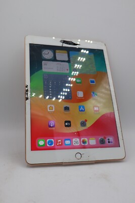 Apple iPad A2270 8th Gen. 10,2 Zoll Wi-Fi  32GB Rosé Gold Displayschaden #5283