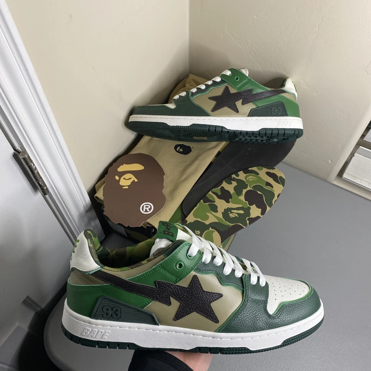 A Bathing Ape BAPE Sk8 Sta ABC Camo for sale | eBay