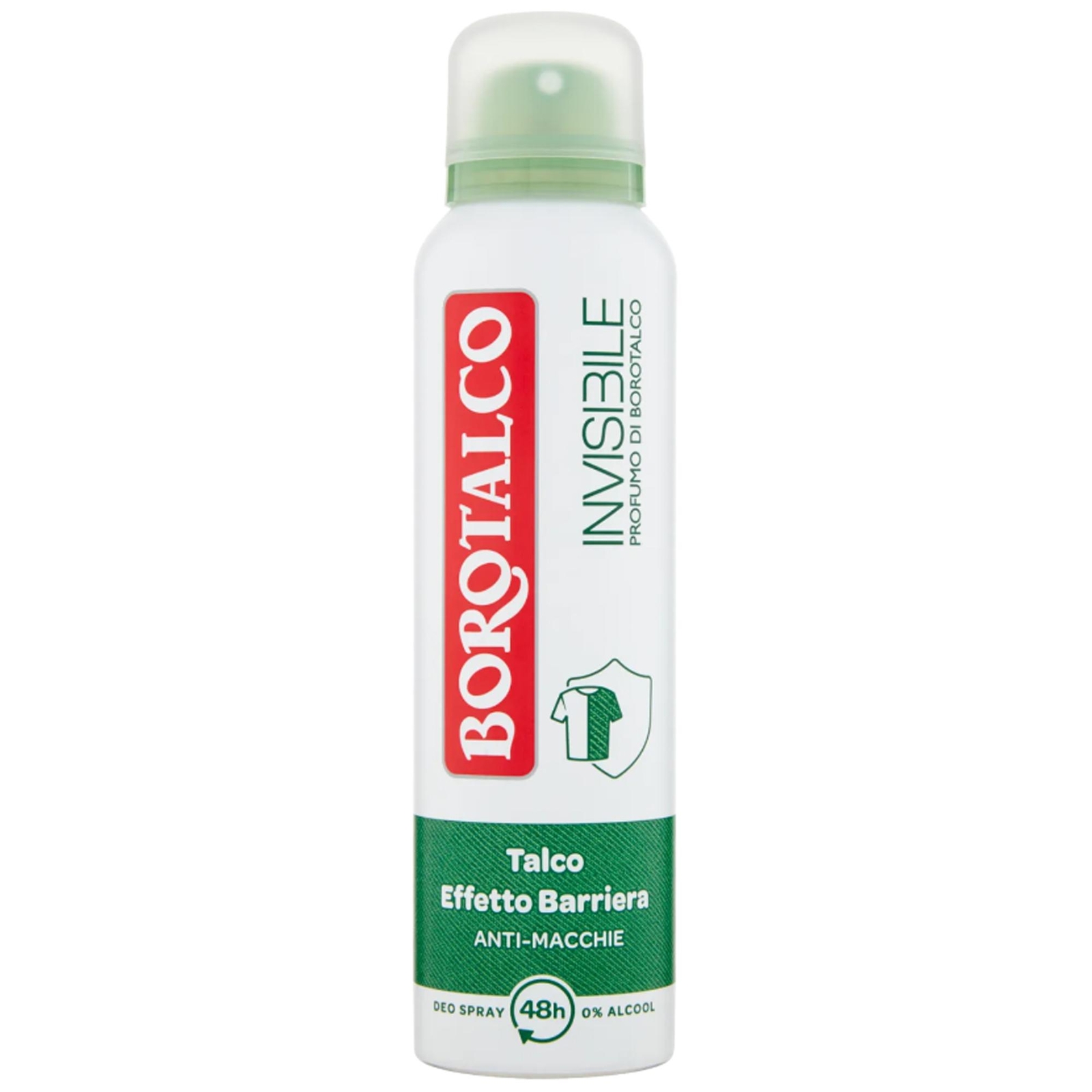 BOROTALCO DEODORANTE INTIMO SPRAY INVISIBILE  VERDE - 150ML
