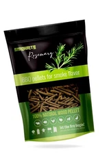 premium wood Rosemary pellets-smoking pellets for BBQ 100% natural25- 30 h/smoke