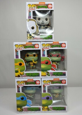 海外限定　funko pop 16 ニンジャタートルズ　レオナルド Retro Funko Pop Teenage Mutant Ninja Turtles TMNT Numbers 16