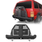 Fit Jeep Cherokee XJ 84-01 Steel Rear Bumper w/ Tire Carrier & Foldable Table