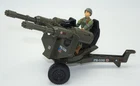 Vintage 1983 GI Joe ARAH Grunt Swl. Arm Figure + 1983 Whirlwind Twin Battle Gun