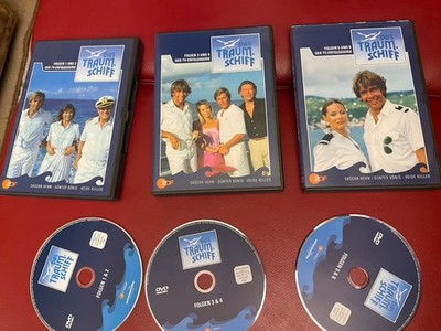 Das Traumschiff - Folge 1+2 , 3+4, 5+6 DVD sehr gut  ZDF Sascha Hehn Kult 3 DVD