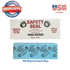 Box 30 plugs Safety Seal Truck Tire Plugs tire repair brown, 8" Safety Seal *USA