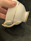 Vintage Aynsley Teacup and Saucer Pink Scroll Lace Pattern 28 Mint Bone China — photo 10