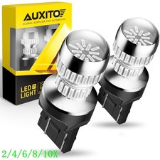 7443 7440 Canbus Red Led Brake Tail Light Turn Signal Bulbs Error Free 24610x