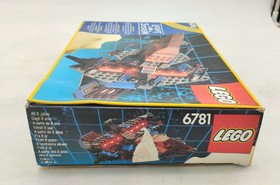 LEGO 6781 SP-Striker Space Police with BOX ORIGINAL BOX Vintage Retro Light System 6986