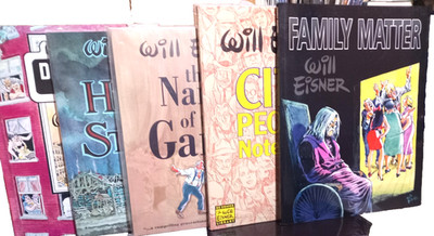 Lot 5 Will Eisner Dropsie Ave, Family Matter, City People Note, Name Game, Storm