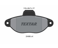 BremsbeläGe Q+ Vorne FüR Fiat Panda 169 Punto 188 Textar