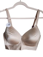 Bali Bra 36D Nude Beige Women's One Smooth U Bounce Control Wireless Full Covera