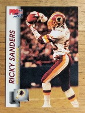1992 Pro Set #678 Ricky Sanders
