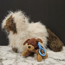 Webkinz Himalayan Long Hair Cat Plush Lil Kinz Brown Dog Lot Ganz