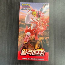 Pokemon Cards Sword & Shield "Single Strike Master" Booster Box Korean New