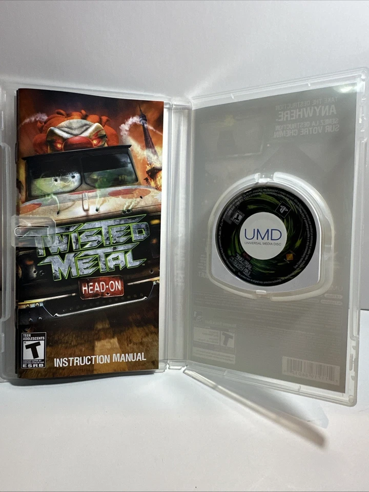 Twisted Metal: Head On Video Game Sony PSP Complete Including Manual Region - Image 3 of 4