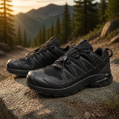 Salomon XA Pro 3D Trail Running Shoes Black Men s US 8 / EU 41 1/3  Hiking A+