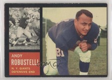1962 Topps Andy Robustelli #108 HOF 8tu
