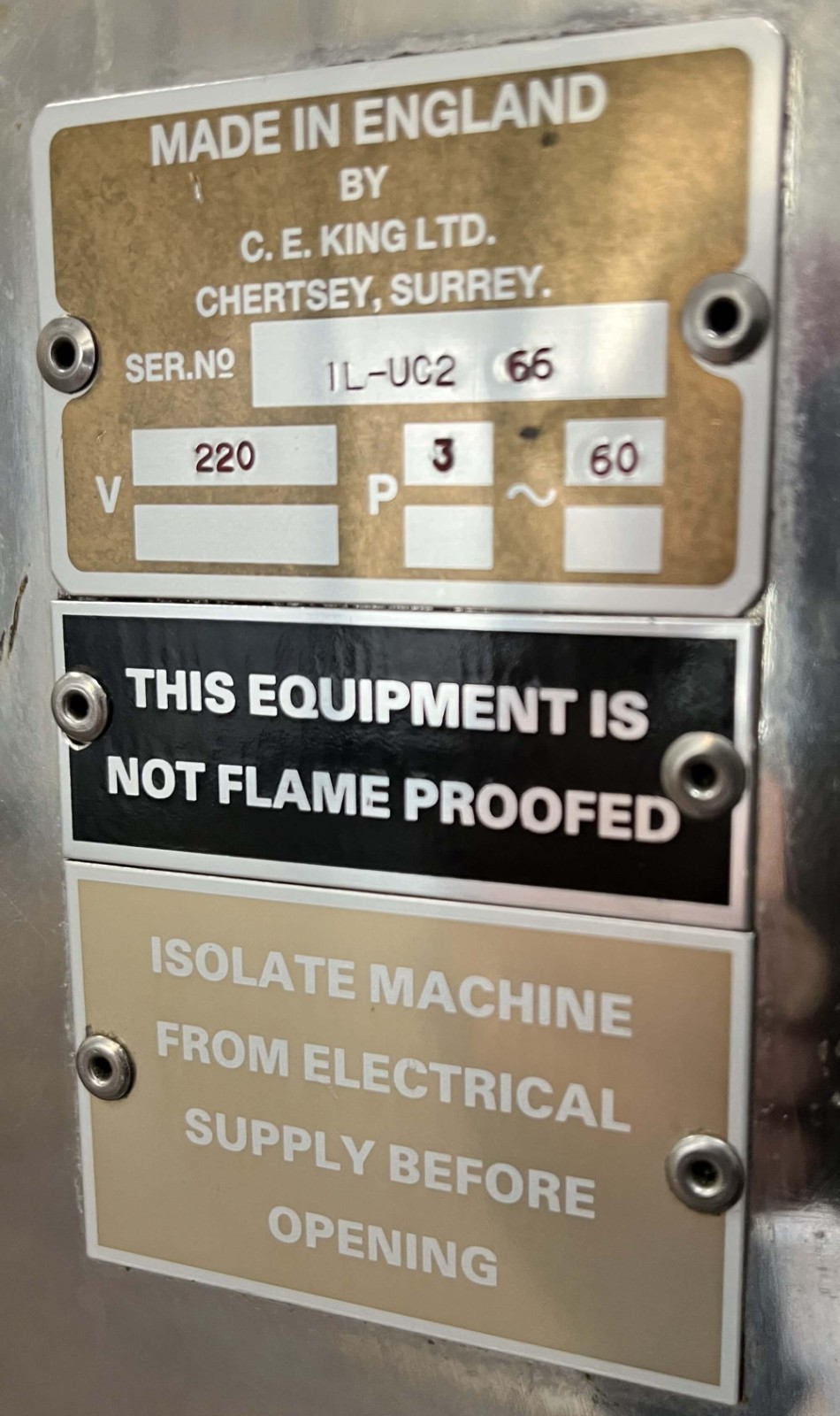 King IL-UC2 Bi-Directional Accumulation Table and Kaps-All Spacing Wheel