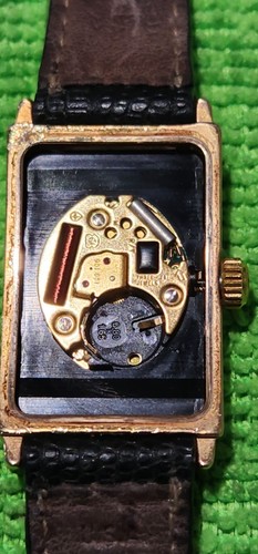 Hamilton Tank Registered Edition Watch 6266 Gold Tone Works New Battery - Picture 8 of 8