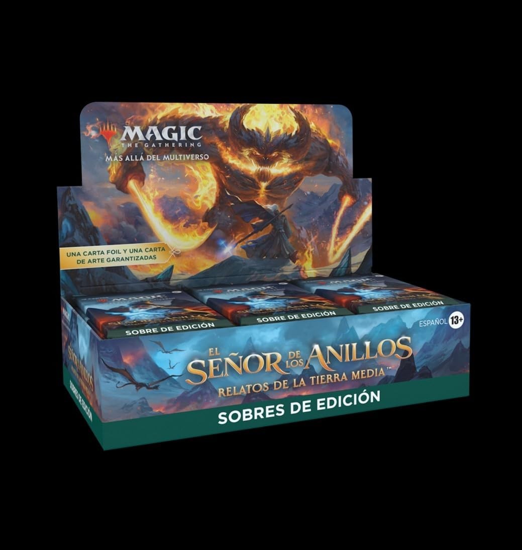 Magic the Gathering El Señor de los Anillos: relatos de la Tierra Media presente