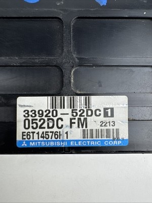 02 Suzuki Grand VITARA Xl7 2.7l ECU ECM PCM Engine Computer 33920