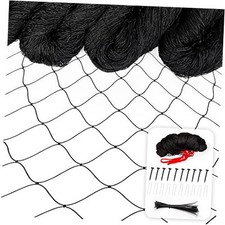 Bird Netting for Chicken Coop - 50x50ft Poultry Netting Over Chicken Run & 0.88 per foot