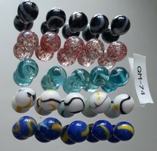25 Quality Marbles. Great for Playing, Collecting, or Dec. READ DESCRIPTION
