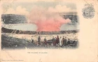 Kilauea Hawaii People by Volcano Aloha Nui Vintage Postcard AA117399