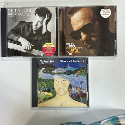 Billy Joel Four CD Lot Greatest Hits 1 & 2 2CD s Greatest Hits 3 River Of Dreams