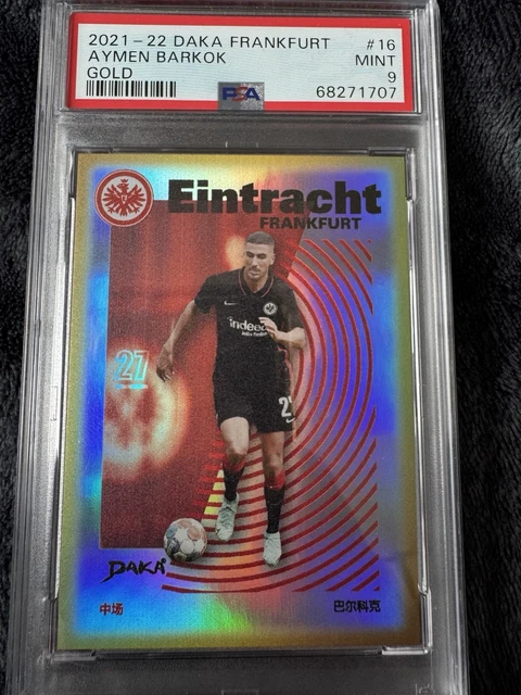 Daka Frankfurt 2021-22, Aymen Barkok 19/25 PSA 9