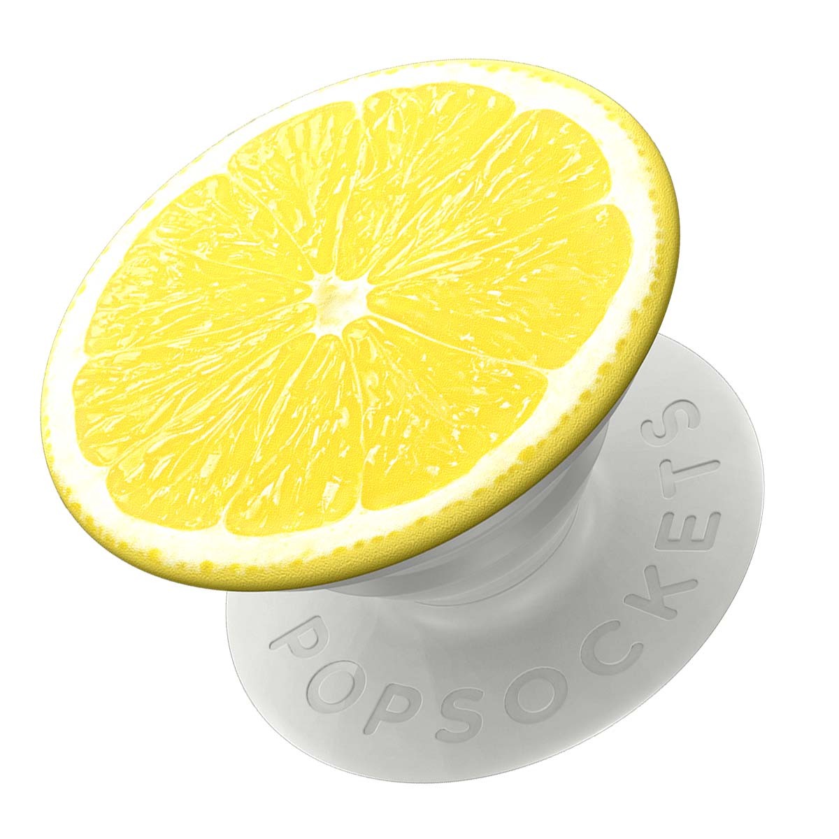 PopSockets PopGrip Puckerup blanc béquille téléphone et anneau de support