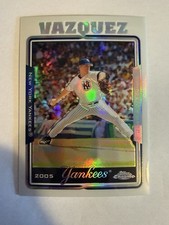 2005 Topps Chrome - Javier Vazquez #62 Refractor New York Yankees