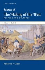 Sources of Making of the West with Concise Correlation Guide, Volume I - GOOD