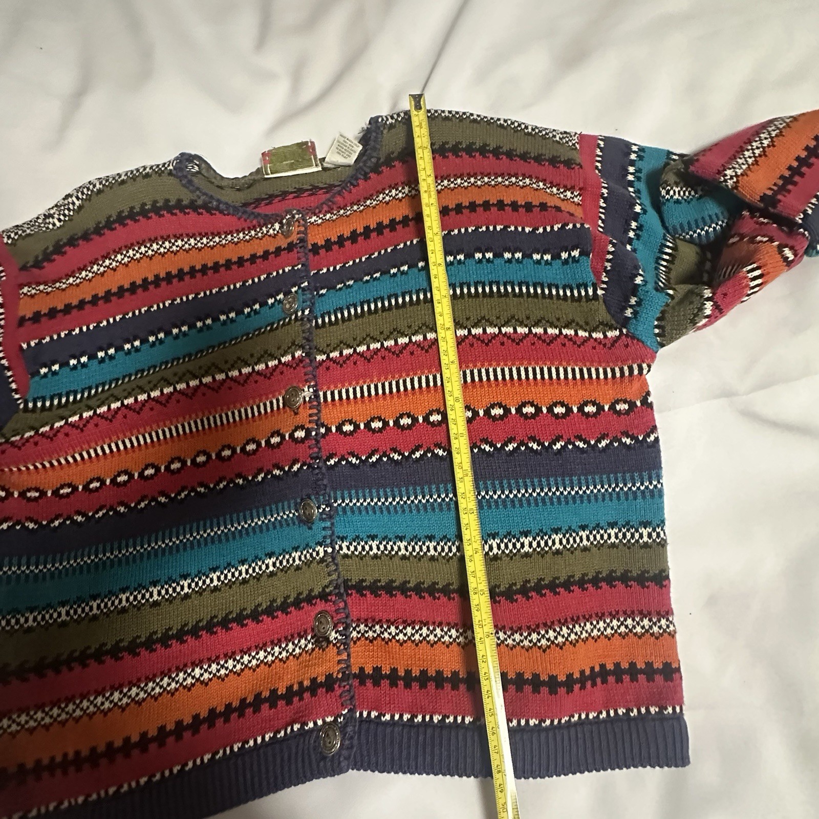 Melbourne Elements Fall Sweater Women's Large Bur… - image 15