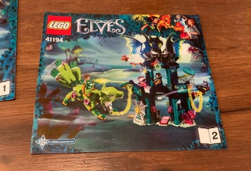 Lego Elves Instruction Manual Lot 41177 41178 41184 41187 41194 (Read re: Flaws) - Picture 4 of 16
