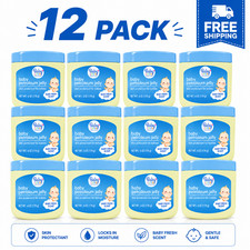 Baby Petroleum Jelly Baby Love Fresh Scent Skin Protectant 12 Pack 6 Oz